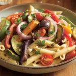 Mediterranean Roasted Vegetable Pasta Recipe